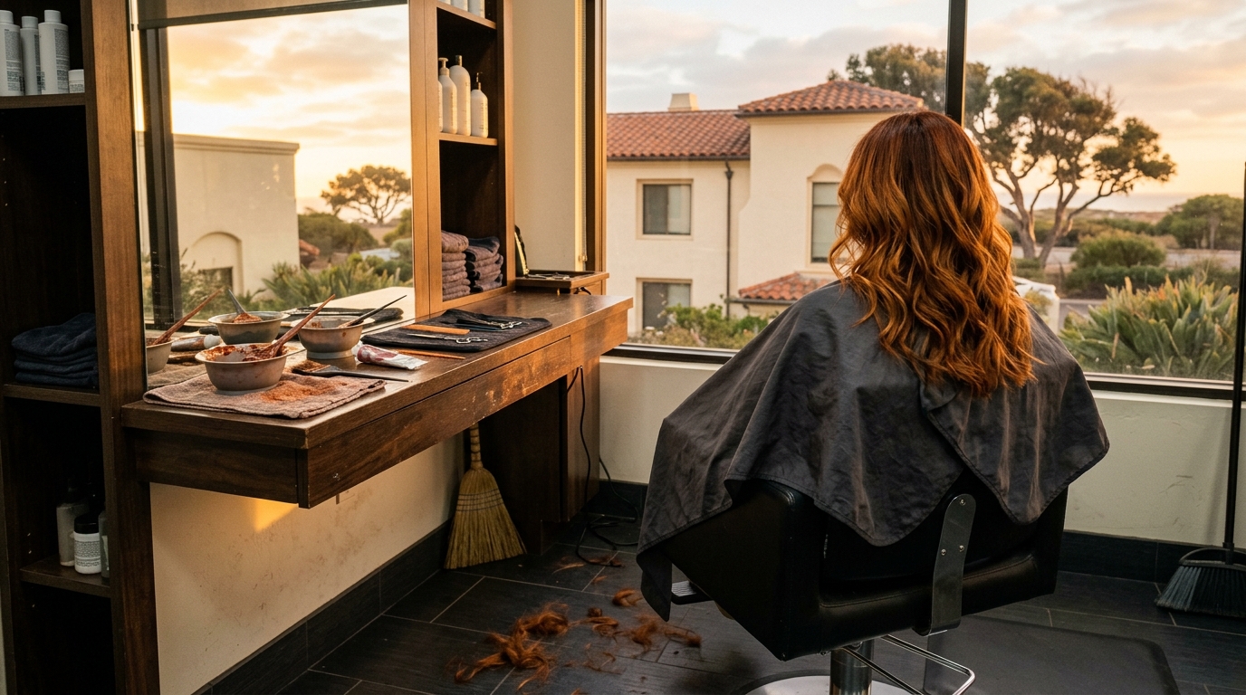Copper waves — Golden hour color